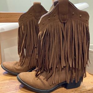 Old west girls boots size 13.5